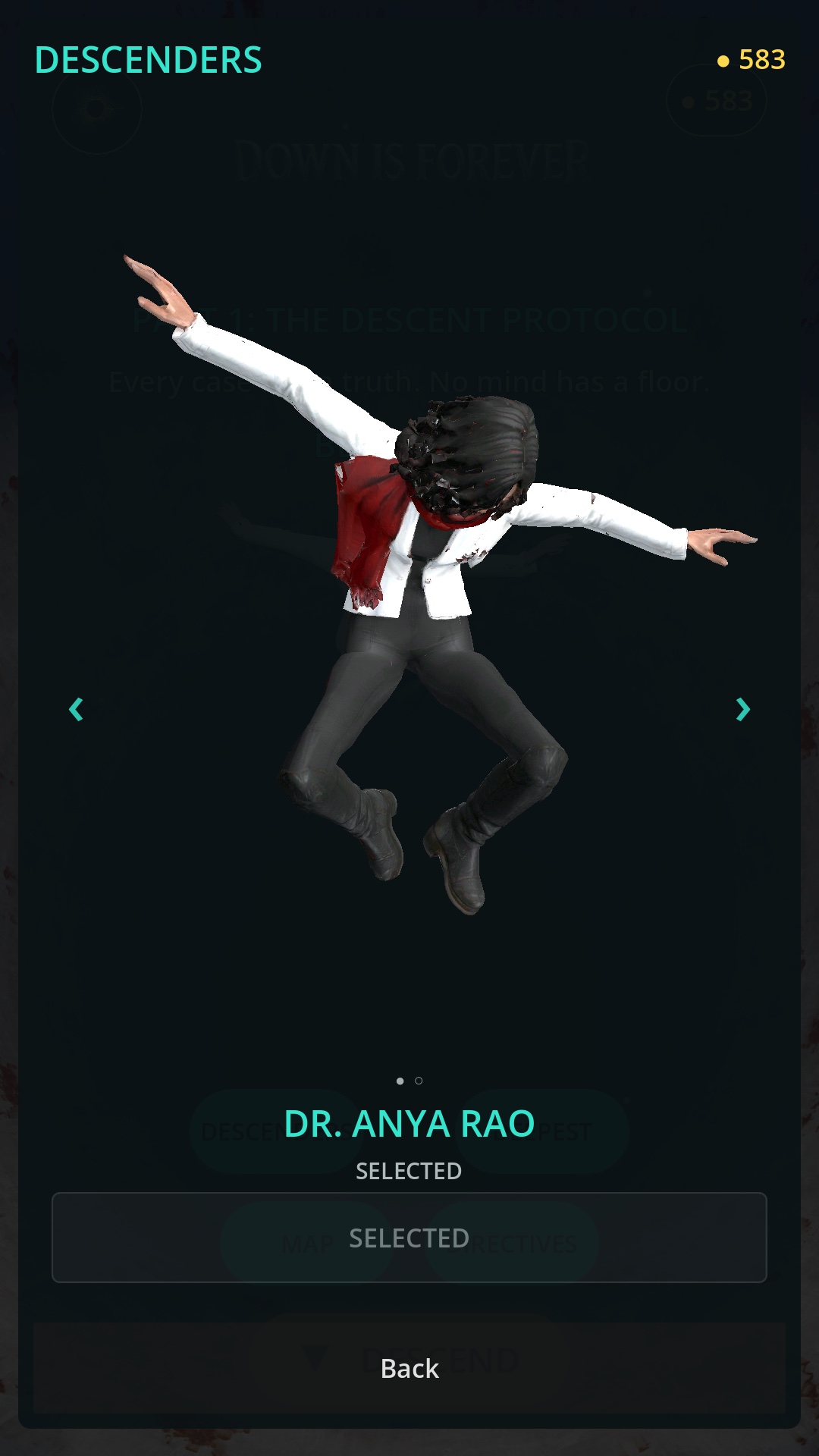 Descenders: Dr. Anya Rao